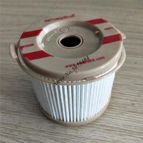 10pcs 2010SM Filter Element for 500FG Diesel Engine Fuel Filter Water Separator Replacement Truck Generator Kit 2 Micron Racor