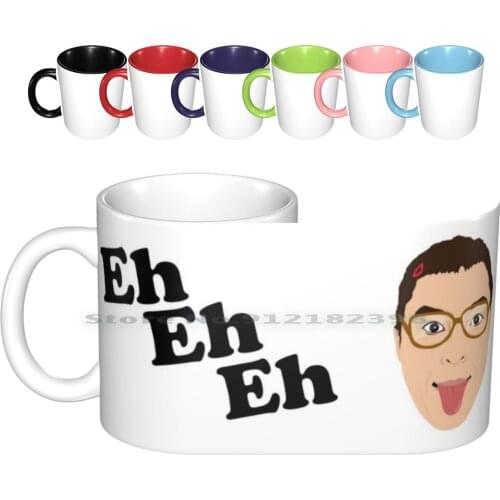 Anne Eh Eh Eh Ceramic Mugs Coffee Cups Milk Tea Mug Catchphrase Eh Comedy Sketch Show Funny Uk British Humour Humor Fashion Pop