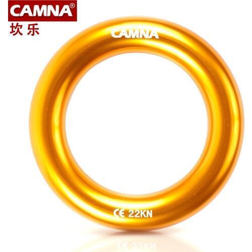 CAMNA Aluminum alloy small ring outdoor professional climbing climbing multi-purpose climbing tree flat belts belt landing ring