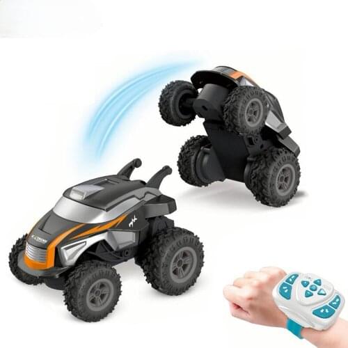 2,4G Mini RC Taumeln Stunt-Auto Uhr Wireless Sensing Control Off-road Racing 360 Grad Elektronische Nette auto Kinder