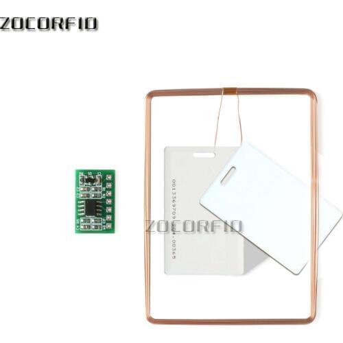 RS232 9600 TTL 125Khz EM4100 RFID Card RFID Reader Module For Arduino modeul UART
