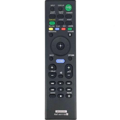 New Remote Control RMT-AH111B Replacement For SONY Sound Bar AV System HT-RT5 HT-ST9 SA-RT5 Wholesale