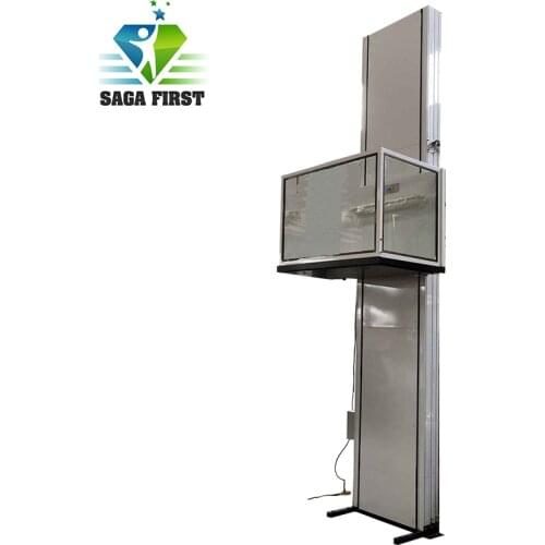 Ce certificated indoor outdoor electric home portable wheelchiar lift elevator for disabled