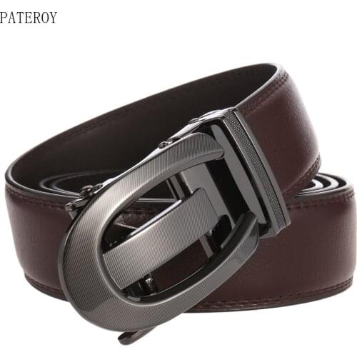 Fashion Automatic Buckle Belt Genuine Leather Jeans for Mens Belt Luxury Brand Designer Waist Casual Gift Wide Big Size Quality