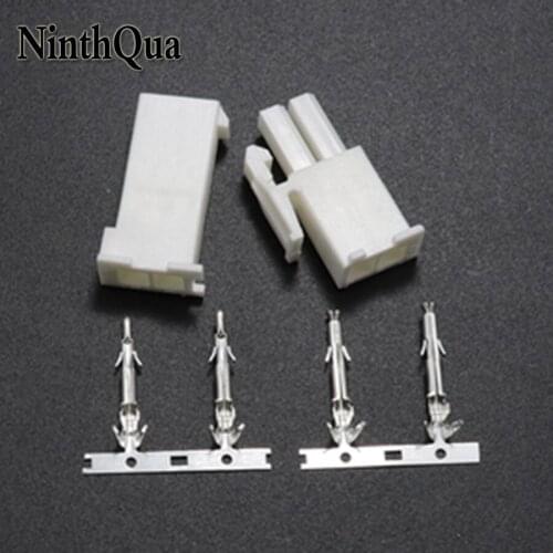 1sets FL4.14 Male Plug + Female jack Terminal Connector Motor 4.14mm pitch 2P 3P 4P 6P Parts