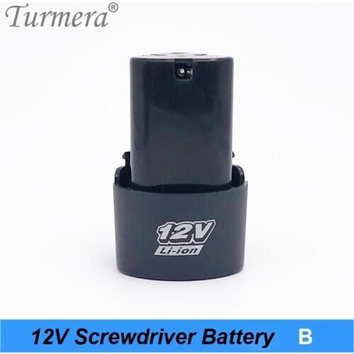 Shura 12V mini screwdriver battery electric drill battery Cordless screwdriver charger battery for power tools turmera