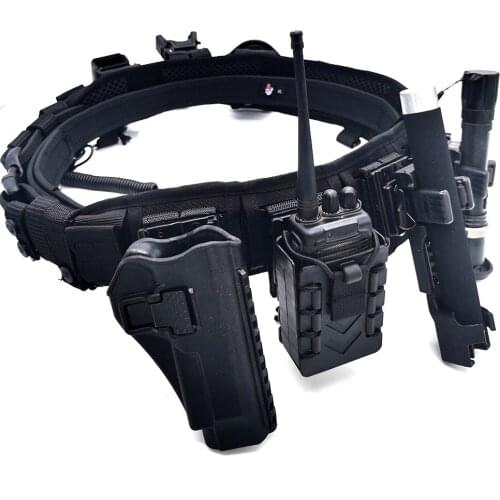 Tactical Multi-functional 12-piece set outer belt universal interchange adjustable outdoor multi-functional hunting belt