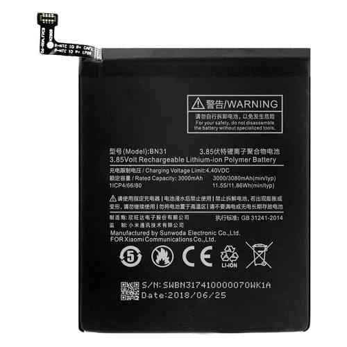 VEKETE Xiaomi Mi Note Phone Batteries