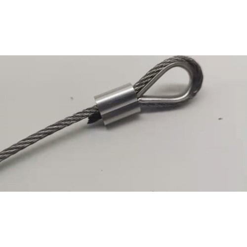 150pcs for M4 4mm wire rope Thimble Type 304 Stainless Steel M4 Rope Thimble