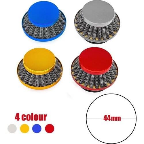 4 Color Steel Air Clearner Filter 44mm For 47cc 49cc 2 Stroke Engine Carburetor Carb Mini Moto Kids Quad ATV Dirt Pocket Bike