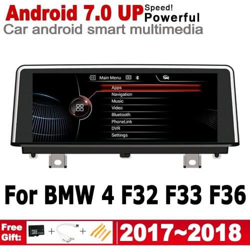 Android car player For BMW 4 F32 F33 F36 2017 2018 EVO original Style Autoradio gps navigation Bluetooth HD screen IPS