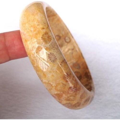 Free Shipping Natural Coral Stone 17*8mm Round Bracelet (#2349) Women Man Jewelry Accessories Weddings Parties Gift