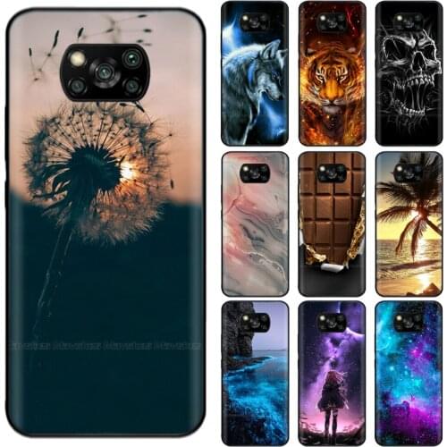 For Xiaomi Poco X3 NFC Case Silicone Soft TPU Back Cover Phone Case For POCO X3 Pro Case for Poco X 3 PocoX3 NFC 6.67'' Bumper