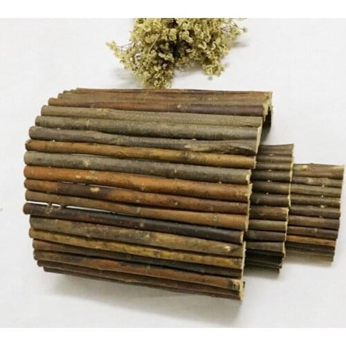 Wooden Hamster Ladder Insect Tortoise Hamster Lizard Evacuation House Cave Hiding Fence For Small Animals Pet Cage Accessories L