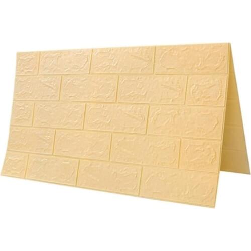 EFoam Self Adhensive 3D Embossed Brick DIY Wall Sticker Waterproof Wall Covering Wallpaper For TV Background Kids Room