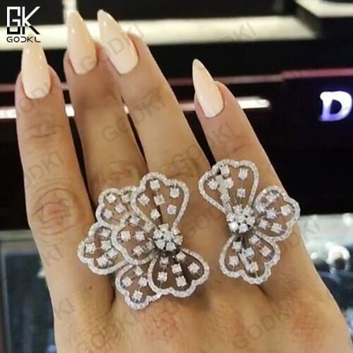 GODKI Women's Silver Rings