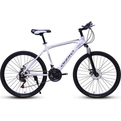 Bicycle Mountain Bike Double Disc Brakes Adult Men and Women Variable Speed Off Road Shock Road Racing