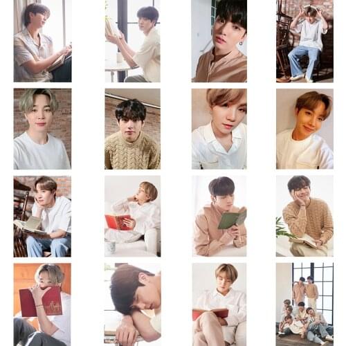 Kpop Bangtan Boys Lomo Card Album Our Fairytale ChapterPhotocard Self Made Paper Cards Poster