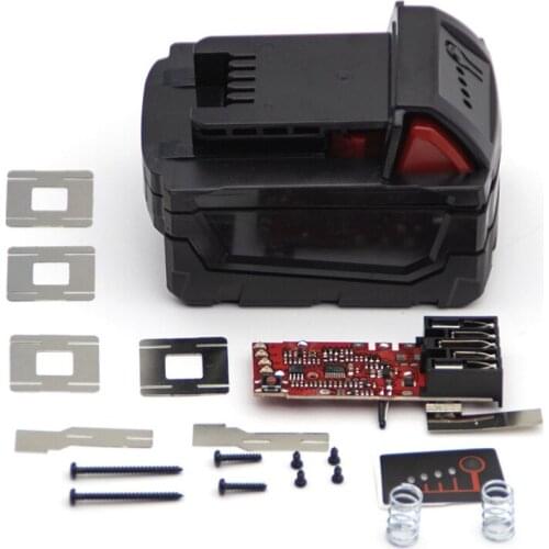 M18-10 Li-Ion Battery Plastic Case PCB Charging Protection Circuit Board Shell for 18V M18 3Ah 6Ah