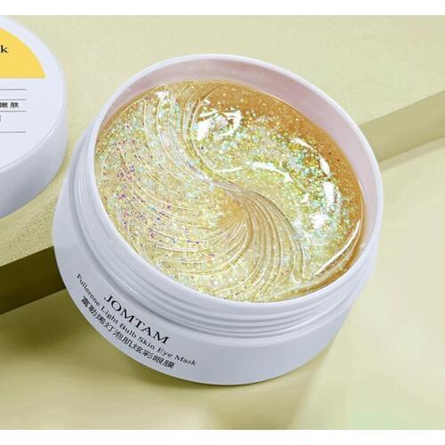 Fullerene Bulb Muscle Bright Eye Mask Moisturizing Hydrating Dilution Dark Circles Eye Mask Skin Care