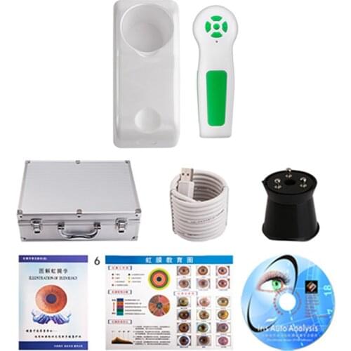 2021 New 12 MP Mega-Pixel High Resolution Digital CCD USB Multifunction Hair Analyzer Hair Camera Hairscope Hair Diagnosis 9822U
