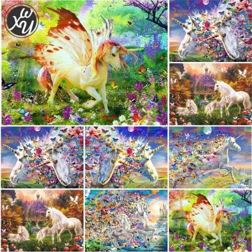 DIY Diamond Painting Unicorn Full Square New Arrival Diamond Embroidery Cartoon Picture of Rhinestones Diamond Mosaic Accessory