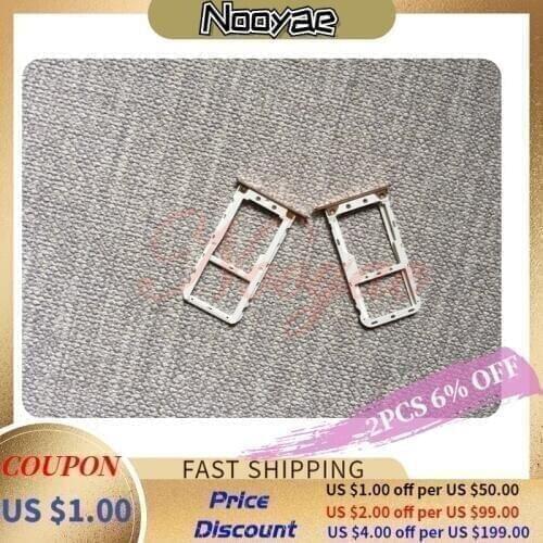 10Pcs/Lot Redmi5Plus SIM Card Slot Holder Replacement For Redmi 5 Plus Micro SD Card Slot Tray Socket Adapter