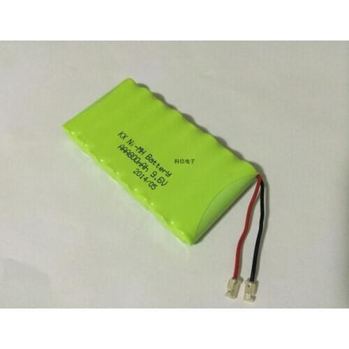 MasterFire Original 9.6V AAA 800mAh Ni-MH Battery Rechargeable NiMH Batteries Pack With Plugs