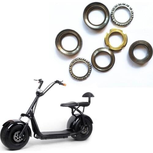 Citycoco Steering Column Bearing Chinese Halei Electric Scooter Steering Stem Bearing Seven Piece Set Parts