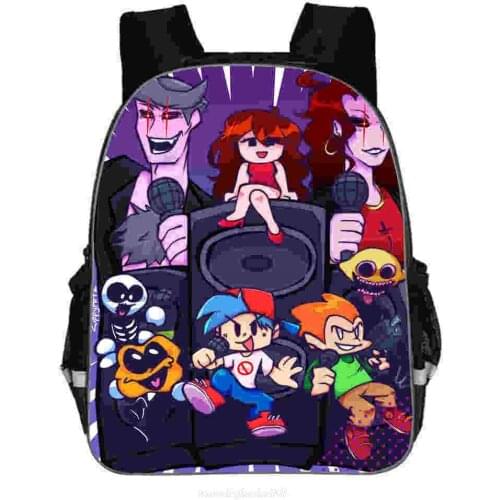 Mochilas Friday Night Funkin Backpack Teenage School Bags Child Bookbags Knapsack Laptop Rucksack Boys Girls Back To School Gift