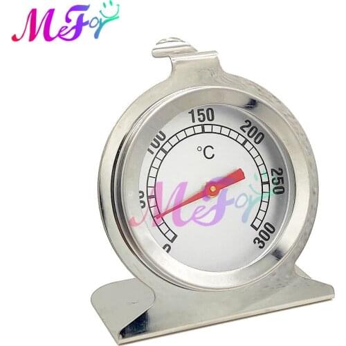 New Stainless Steel Oven Thermometer Hang Or Stand Large Dial Baking BBQ Cooking Meat Food Temperature Measurement Test
