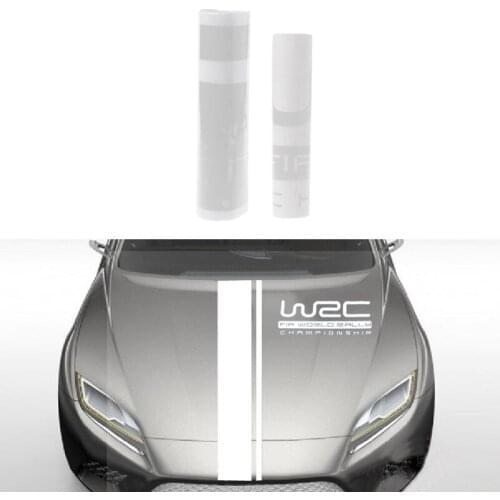 Universal Car Hood Stripe Sticker Vinyl Cover Reflective Decal Stripe for ford focus D7WD