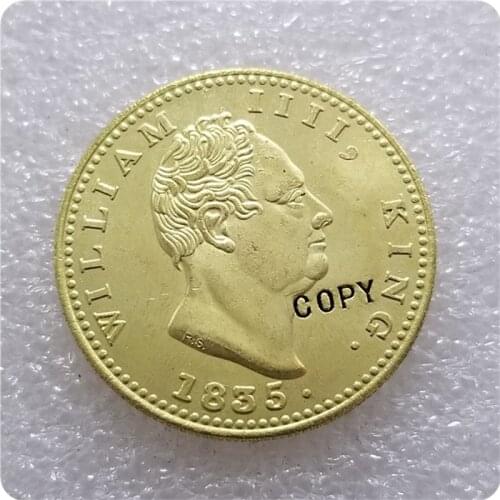 1835 East British India Company Gold COPY COIN