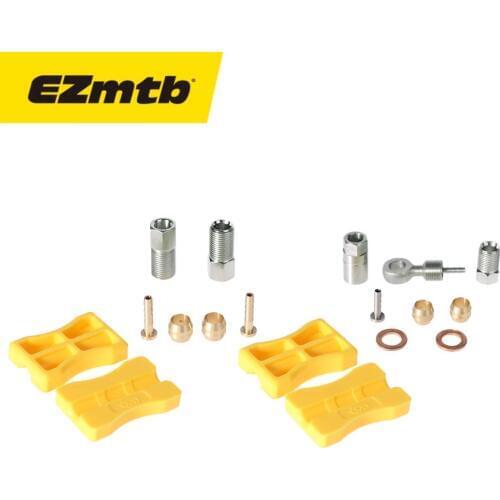 1 Set EZmtb Olive Hose Adapter Bicycle Brake Insert Oil Connect For Shimano BH90 BH59