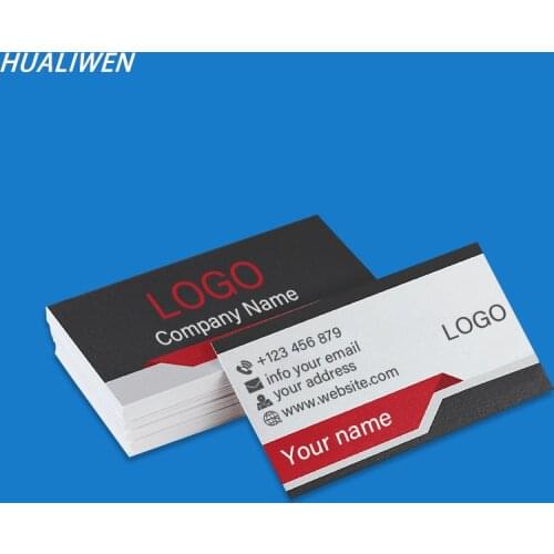 100PCS Business Card Production Printing High-end Business Card Customized Color Double-sided Card Printing Business Card Design