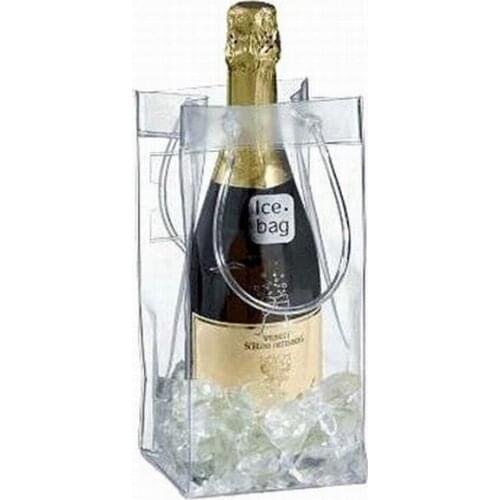 100pcs PVC Ice Bag Wine cooler chiller Gift bags Wine Tool 0.5mm Thickness 24*11*11cm Ice Bag SN1222