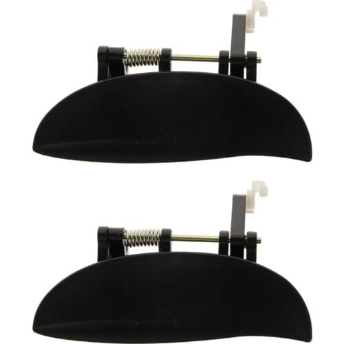 4pcs (Front +Rear) Left Right Side Exterior Outside Door Handles Compatible for 97-05 Hyundai Amica Atos