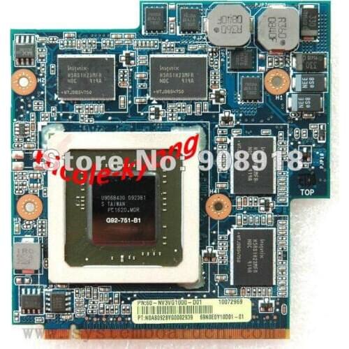 60-NV3VG1000-D01 GTX260M GTX 260M 1GB DDR3 Laptop notebook VGA Video Card for Asus G60VX G51VX G50VT G50V 08G2015GT21I