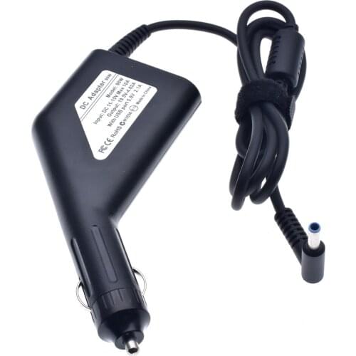 DC 4.5*3.0mm Power Car Adapter Charger 19.5V 3.33A 4.62A For Laptop HP Envy14/15 Pavilion 90W Input DC11-15V Max 10A