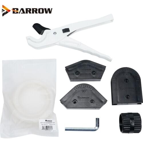 Barrow Water Cooling Hard Tube Bender Tools OD 12mm 14mm 16mm Rigid Tube hot 45 80 180 degree Bend Scissors Six Wrench