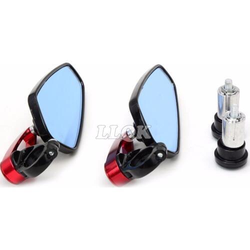 Most motorcycle 7/8"" 22mm handle bar Motorcycle Mirror Rearview Side Mirror Motocycle Bar End Mirror For DUCATI 959 Panigale