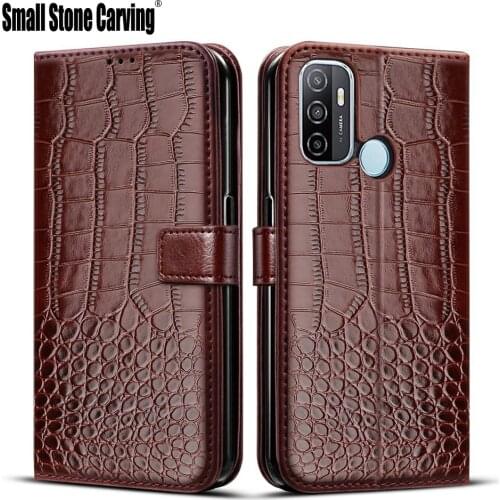 For OPPO A53 2020 Case flip PU leather & silicone Case For OPPO A53 Case For OPPOA53 CPH2127 A 53 2020 Silicone Phone Cover