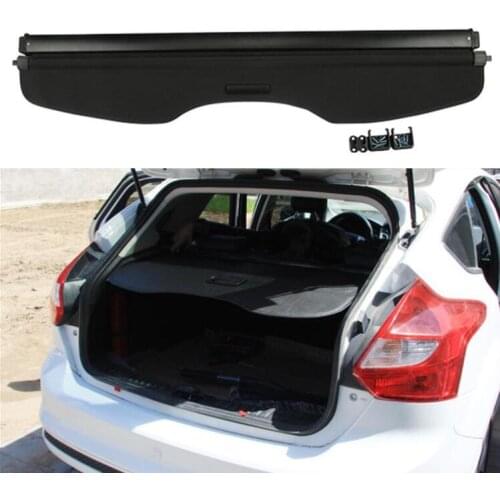 For Ford Focus hatchback 2012 2013 2014 2015 2016 2017 2018 High Quality Rear Trunk Security Screen Privacy Shield Cargo Cover