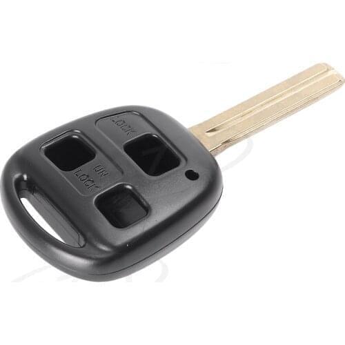 For Lexus Replacement Fob Case 3-Buttons Car Remote Key Fob Shell Pad Case Auto Accessories