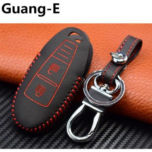 For Suzuki Vitara 2016 2017 2018 2019 Car Inner Stick Cover Detector Leather Keys Chain Bag Cases Graffiti Frame Lamp