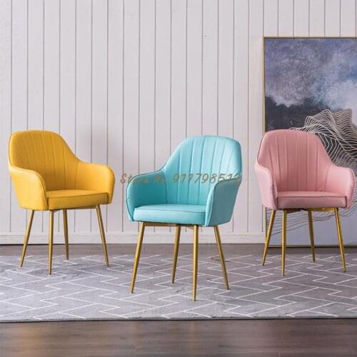 Home computer chair swivel sofa chair net red makeup chair bedroom single chair comfortable backrest stool desk chair