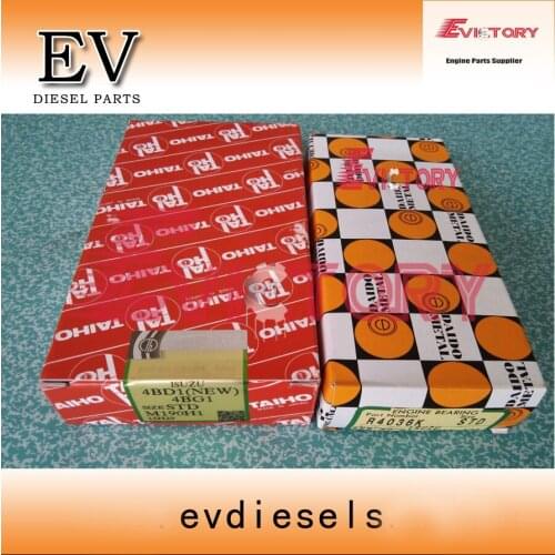 EV Japan 4BB1T 4BB1 main crankshaft bearing and connecting con rod bearing