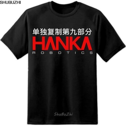 Ghost In The Shell HANKA ROBOTICS Logo Movie Public Security Section 9 T Shirt Cool Casual pride t shirt men Unisex New sbz3056