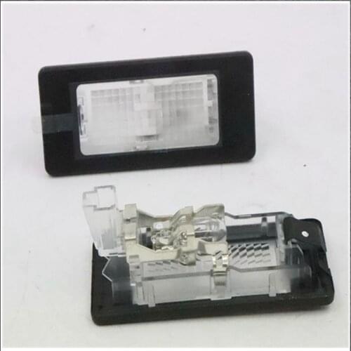 Piece NEW 12V Halogen License Plate Light For Passat B6 B7 Jetta Sharan Golf Seat Alhambra 56D 943 021