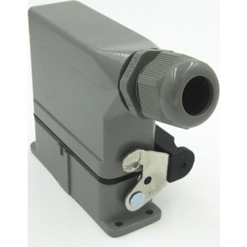 HDC-HA-016-1 Heavy Load Connector 16 Core 16A Rectangle Connector Heat Flux Avenue Plug